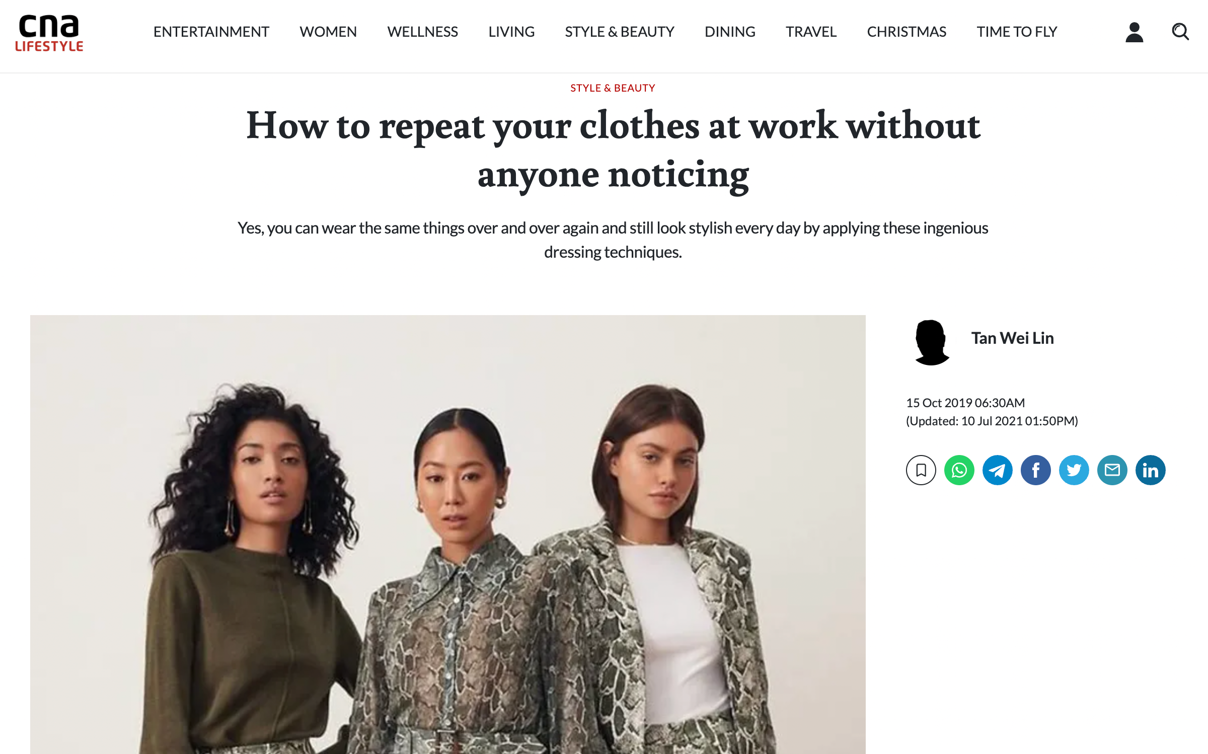 channelnewsasia personal shopper