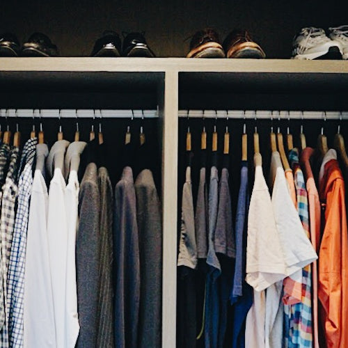 organise: closet organisation for him and her