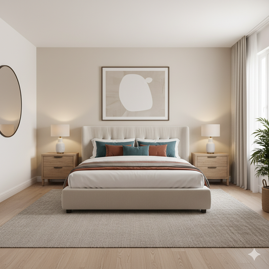 design: 5 tips to create a super space-efficient bedroom